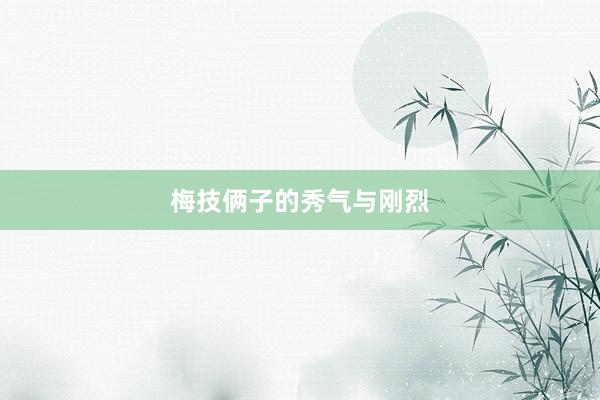 梅技俩子的秀气与刚烈
